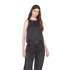 JACINTA TIENDA - Polera Amber negra