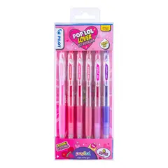 PILOT - Set Lápices Gel Pop Lol Rosados 6 Un
