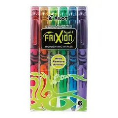 PILOT - Destacador Frixion Light Set 6 Unidades