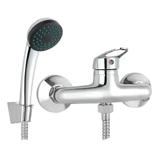 TAUMM - Llave Monomando Ducha Plateado