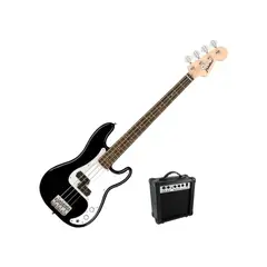 FIDDLER - Pack Bajo Electrico Harris Amplificador 20w Con Funda y Correa FD-CBAPB