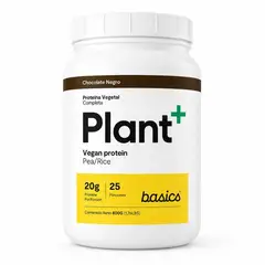 BASICS - Plant+ Proteína Vegetal Completa Chocolate negro