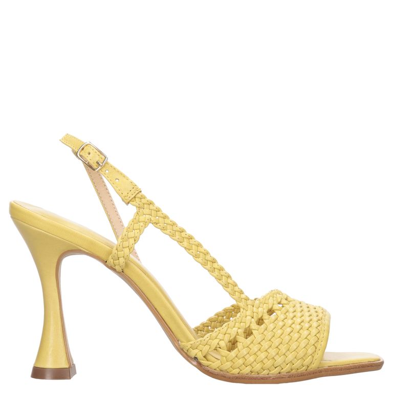 Sandalia Casual Mujer Amarillo