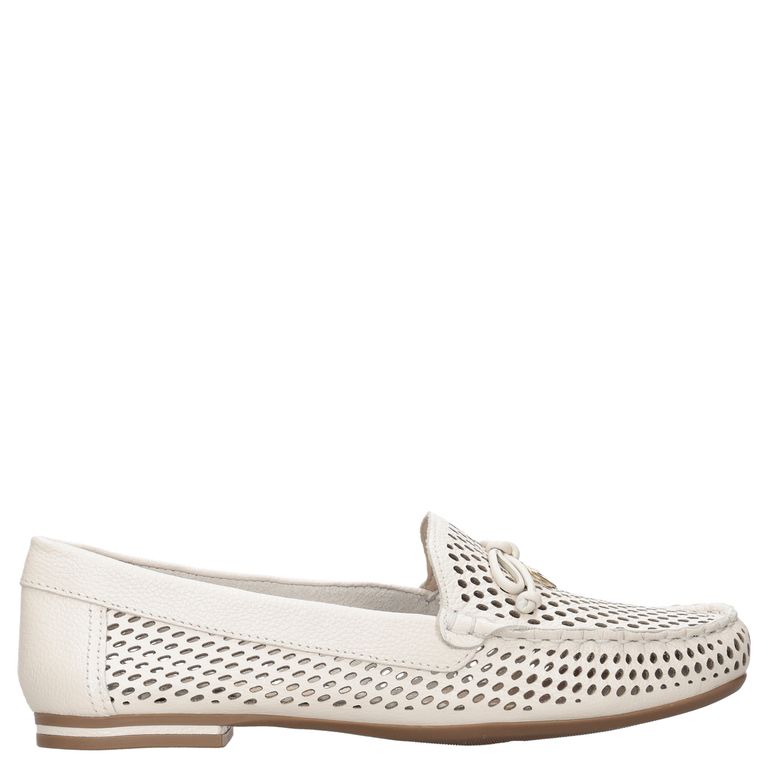 Mocasín Casual Mujer Blanco