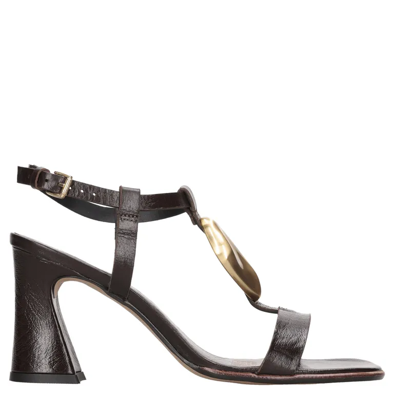 Sandalia Casual Mujer Marrón oscuro