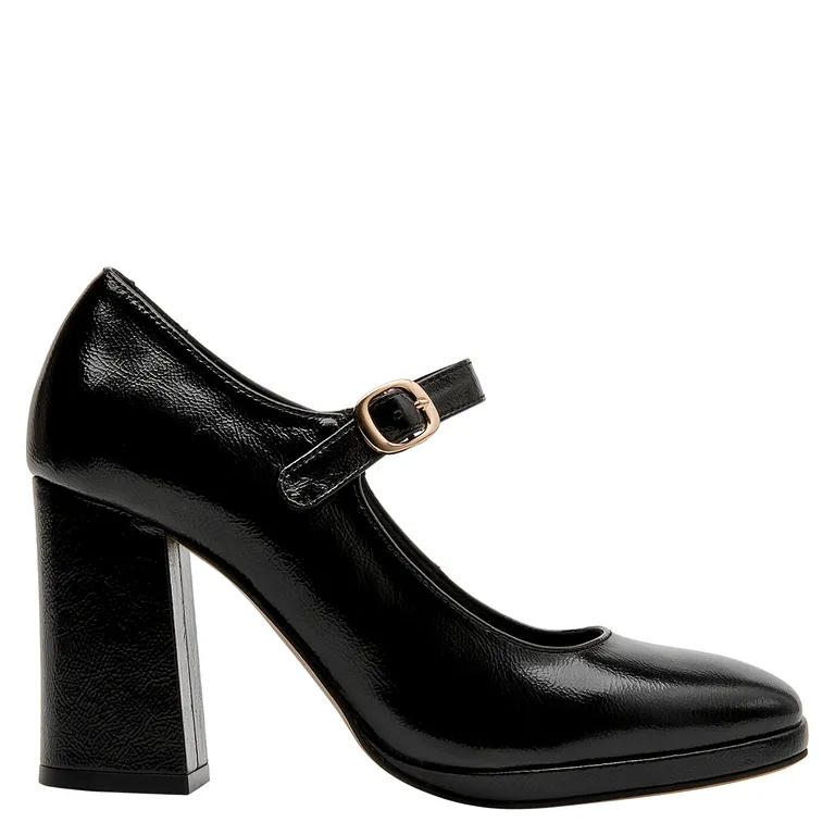 Zapato Mary Jane Mujer Negro