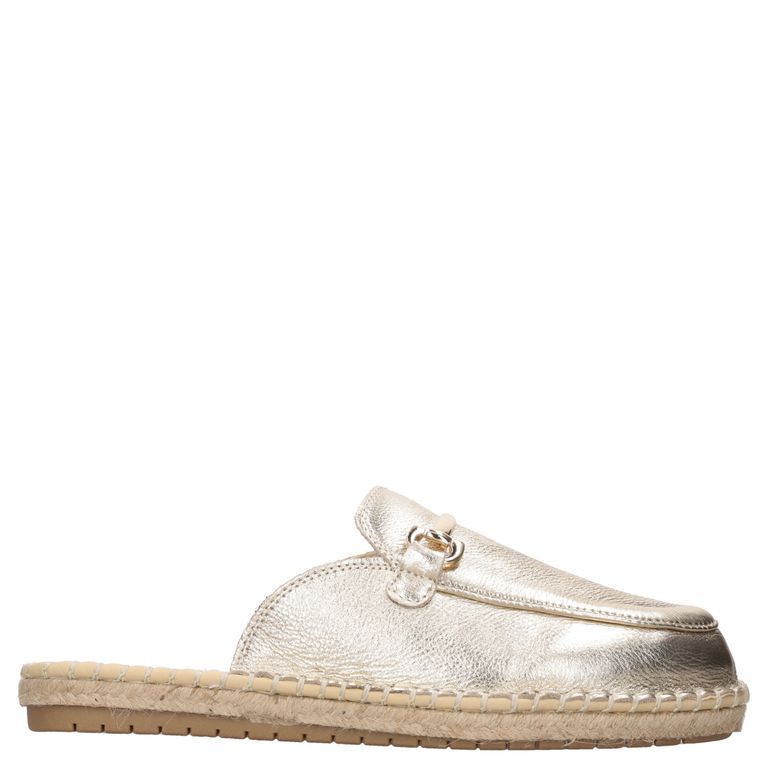 Babucha Casual Mujer Dorado