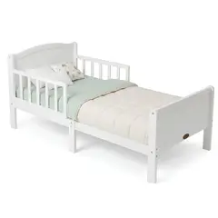COBABY - CAMA DE TRANSICION MADERA SOLIDA 140x70 NEWEN BLANCA