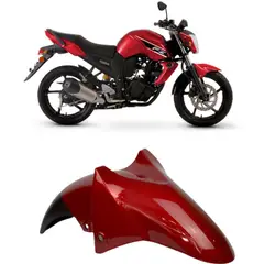 GENERICO - Tapabarro Delantero Yamaha Fz 16 rojo