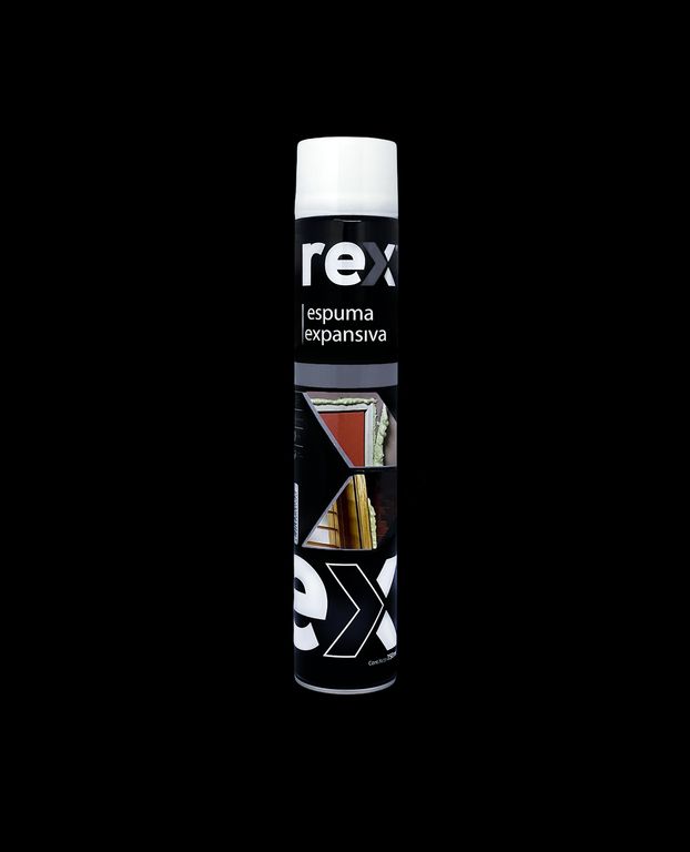 REX Espuma Expansiva Poliuretano 750ml Sellante Aislante