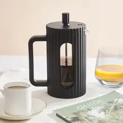 FISSMAN - Cafetera Prensa Francesa La Negra 600 Ml -