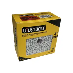UYUSTOOL - DISCO RESINA DIAMANTADO HUMEDO 4" #100 UYU