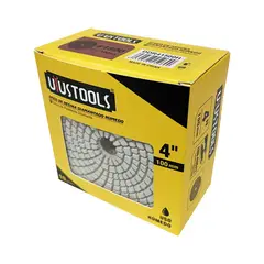 UYUSTOOL - DISCO RESINA DIAMANTADO HUMEDO 4" #1500 UYU
