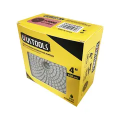 UYUSTOOL - DISCO RESINA DIAMANTADO HUMEDO 4" #3000 UYU