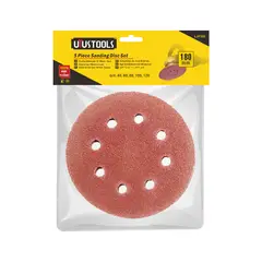 UYUSTOOL - LIJA PAPEL 7" Set x5 UYUSTOOLS