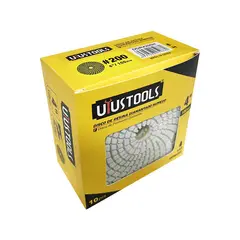 UYUSTOOL - DISCO RESINA DIAMANTADO HUMEDO 4" #200 UYU
