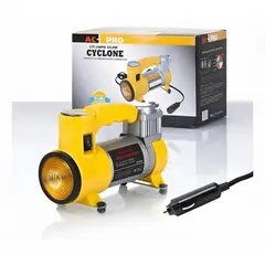 IRM - Compresor de Aire 12V para Auto Cyclone 150 PSI Bomba Inflar Ruedas Emergencia Carretera y Moto