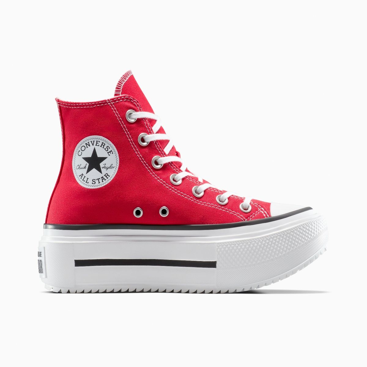 CONVERSE - Zapatilla Converse Ctas Lift Double Stack Mujer Rojo