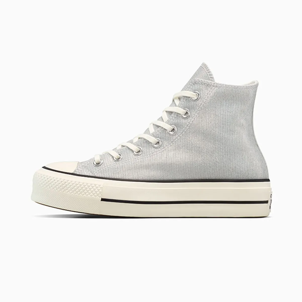 CONVERSE - Zapatilla Converse Chuck Taylor All Star Lift Mujer Plateado