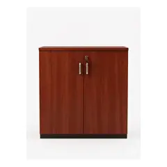GENERICO - Gabinete Bajo Oficina 85x80x40 Cm 2 Repisas Cerezo