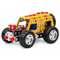 GENERICO - Camioneta 4x4 De Construcción 132 Piezas Infantil Juguete
