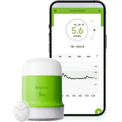 YUWELL - Sensor de Monitoreo Continuo de Glucosa 16 Días Anytime 5 Pro |
