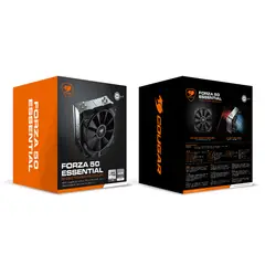 COUGAR - Disipador de CPU Forza 50 Essential, 155mm, Intel/AMD