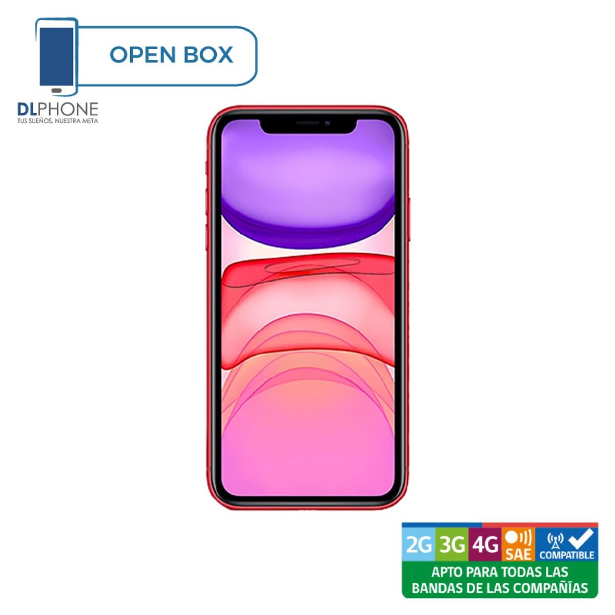 APPLE - Iphone 11 de 64gb Rojo Open Box