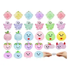 FEEL THE POWER - Set De 50 Squishys De Colores Variados Juguetes Antiestres