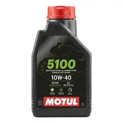 MOTUL - Aceite Para Motos 5100 10W-40 4T 1L Semi Sintético