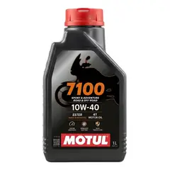 MOTUL - Aceite Para Motos 7100 10W-40 4T 1L Full Sintético