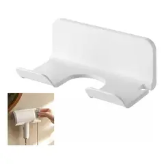GENERICO - Soporte Adhesivo para Secador de Pelo de Pared