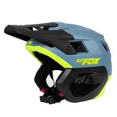 DEFENSOR FOREVER - Casco Integral BatFox Certificado con Soporte para Cámara Acción