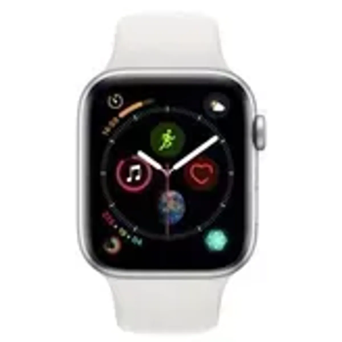 APPLE - Apple Watch Series 4 44mm GPS  Blanco Reacondicionado Smartwatch S4