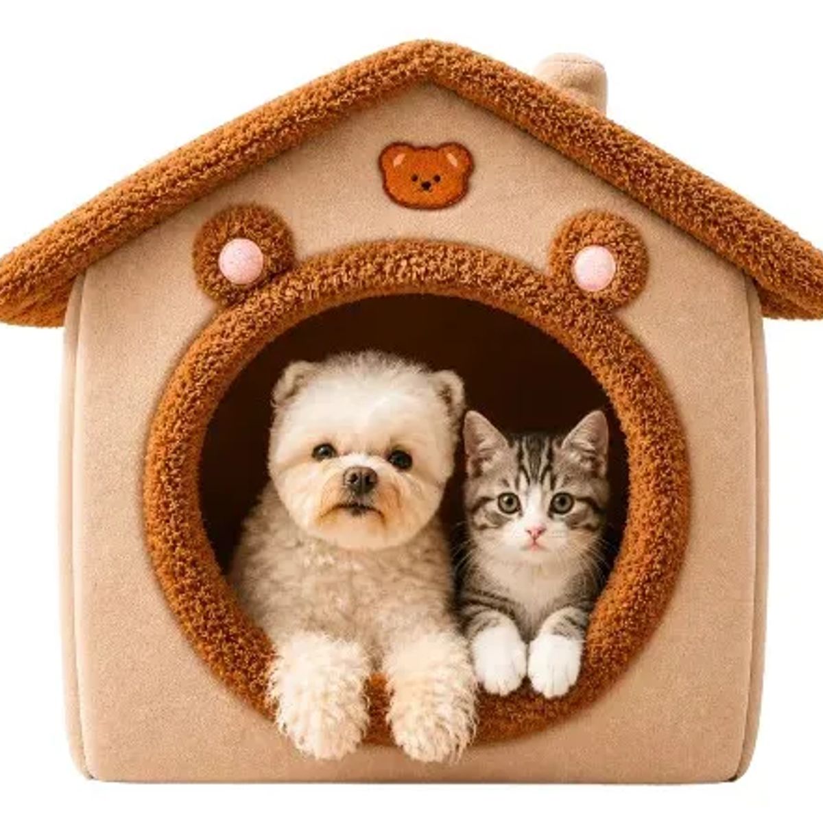 FEEL THE POWER - Casa Para Perro Casa Para  Gatos y Mascotas L