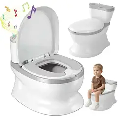 EVERSO - Pelela Inodoro Infantil Con Sonido Baño Entrenador Portátil