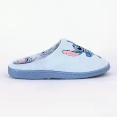 DISNEY - Pantufla Mujer Lilo & Stitch Aloha Celeste