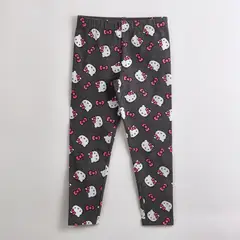 HELLO KITTY - Calza Niña Full Print Gris
