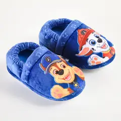 PAW PATROL - Pantufla Niño Chase y Marshalll Azul