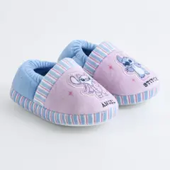 DISNEY - Pantufla Niña Lilo & Stitch Listado Angel Celeste