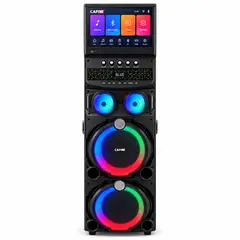 ACTUAL - Torre de Sonido Karaoke Cafini C-S992P 160W Pantalla Táctil 15,4 Pulgadas Incluye 2 Microfonos