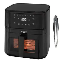 NAPPO - Freidora de Aire Digital 8 Litros 1500W Luz Interior