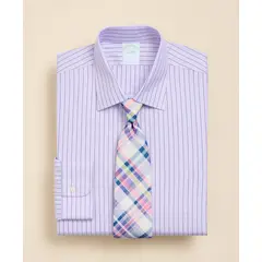 BROOKS BROTHERS - Camisa Hombre Non-Iron Explorer Performance Ainsley Slim Morado