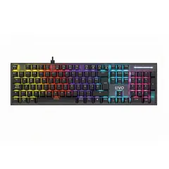LEVO - Teclado Gamer NovaBlade Red Switch Mecánico Español RGB