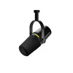 SHURE - Micrófono dinámico MV7+ USB-CXLR para podcast y streaming Negro