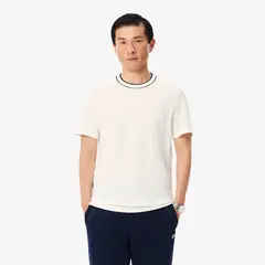 LACOSTE - Polera Hombre De Piqué Blanco