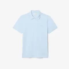 LACOSTE - Polera Hombre De Piqué Commuter Celeste