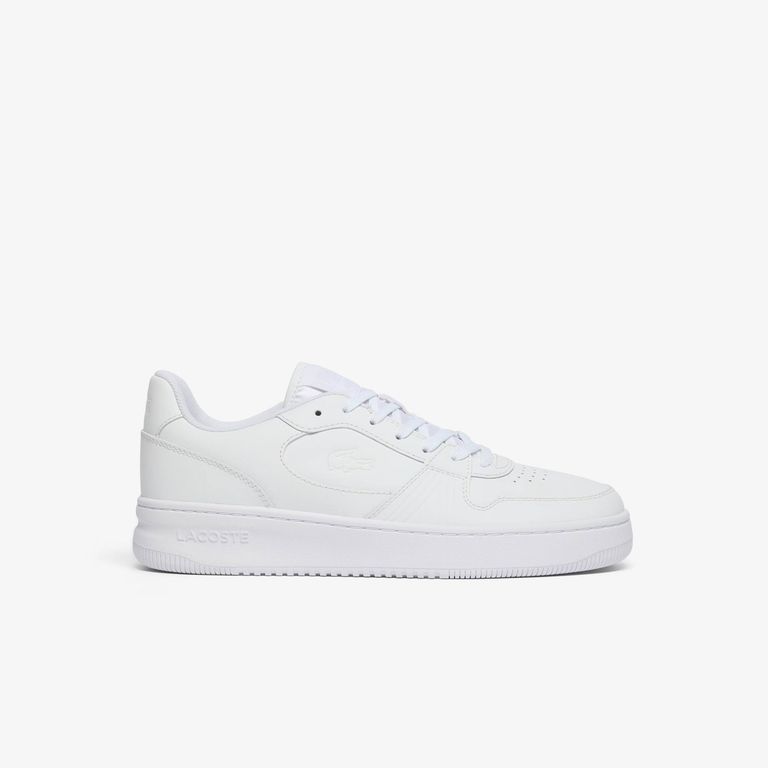 Zapatillas Hombre L001 Cuero Blanco