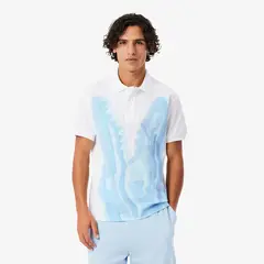 LACOSTE - Polera Hombre De Piqué Blanco