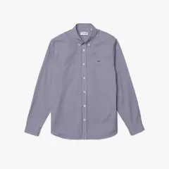 LACOSTE - Camisa Hombre De Algodón Multicolor